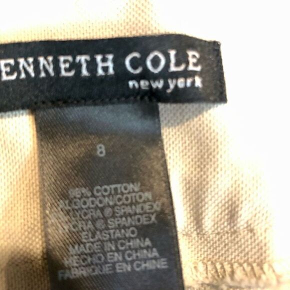 Kenneth Cole Khaki Women’s Pants Size 8 - Picture 10 of 12